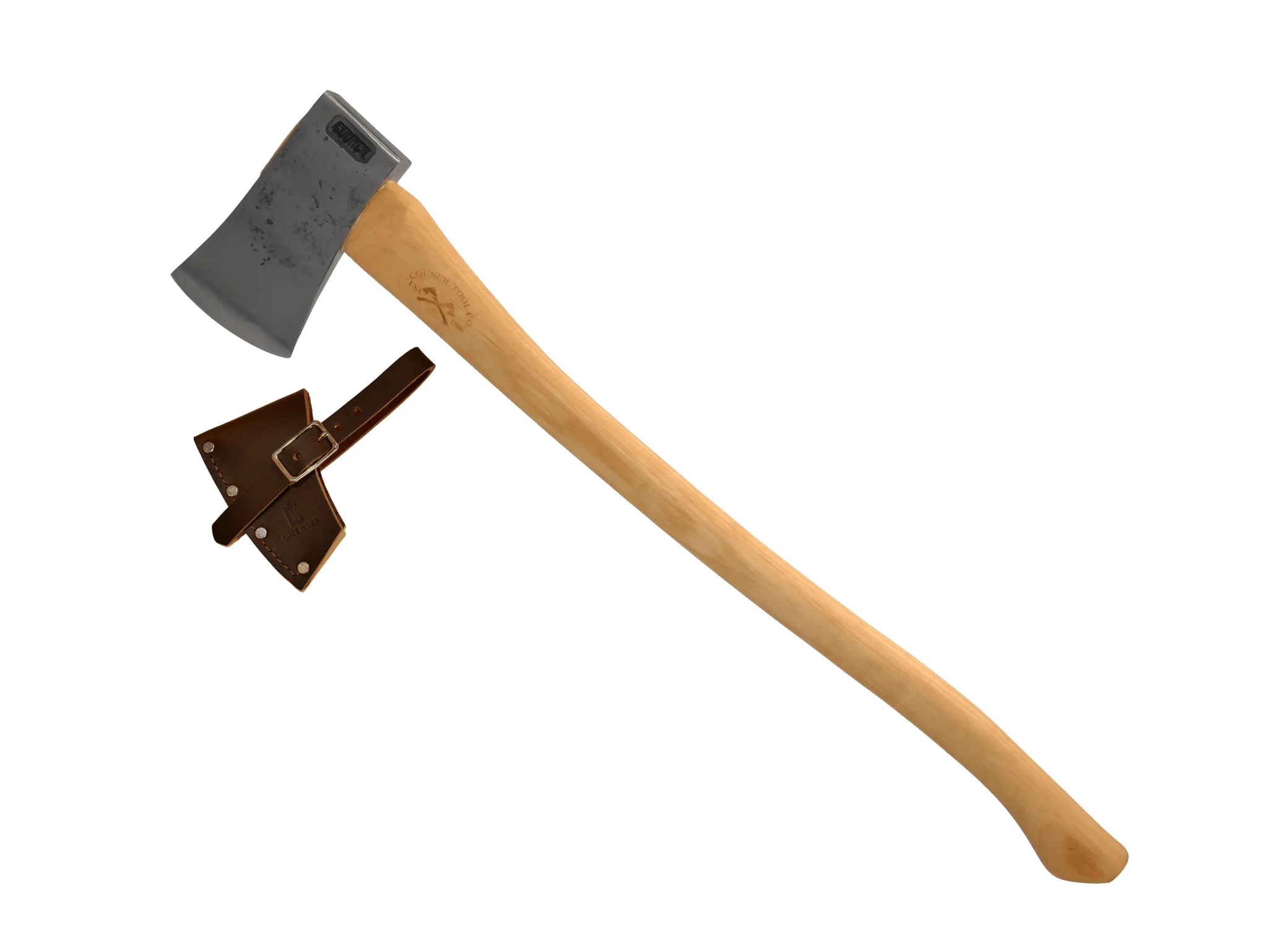Bad Boy Axe with Leather Sheath - Image 3