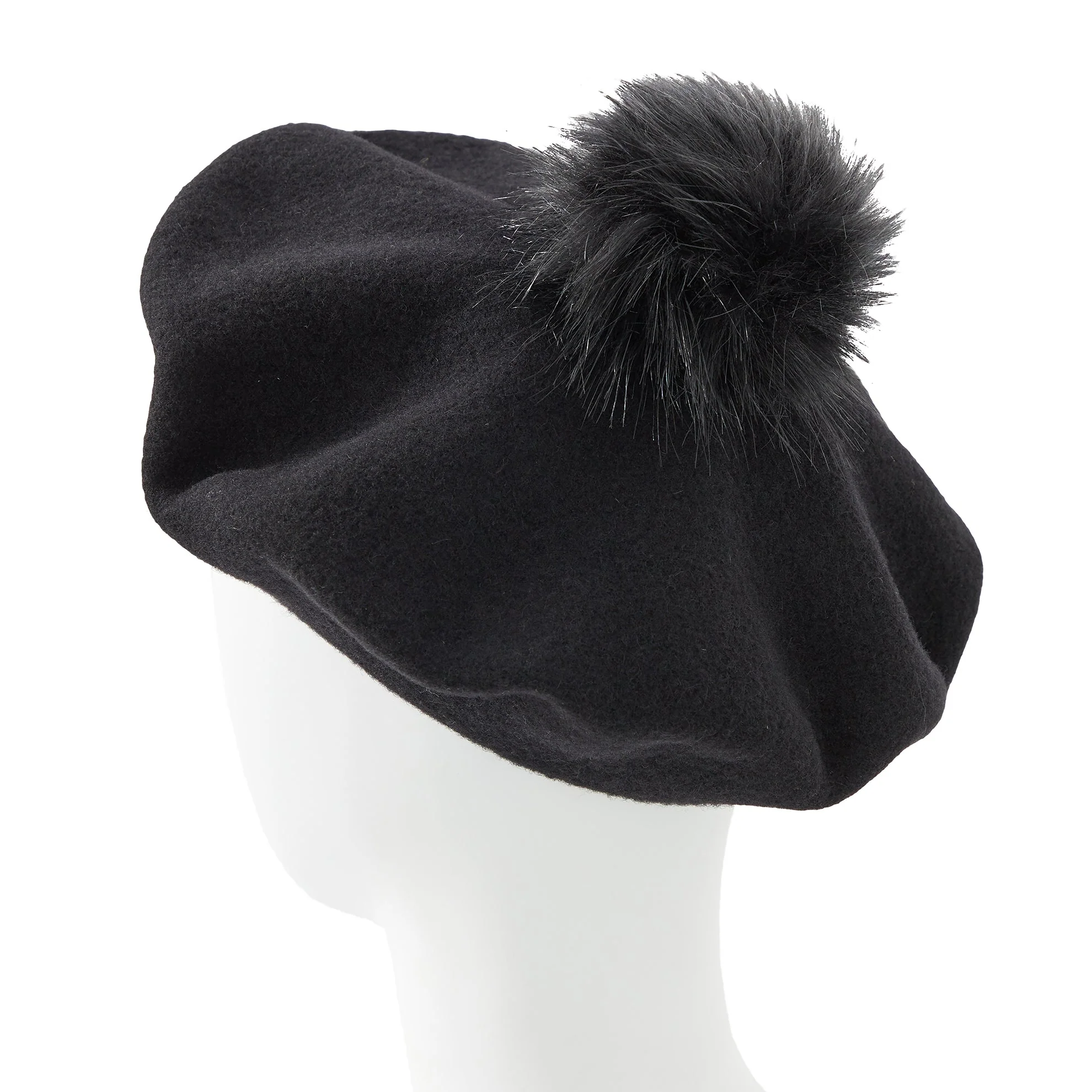 Basque Pom Pom Beret - Image 3