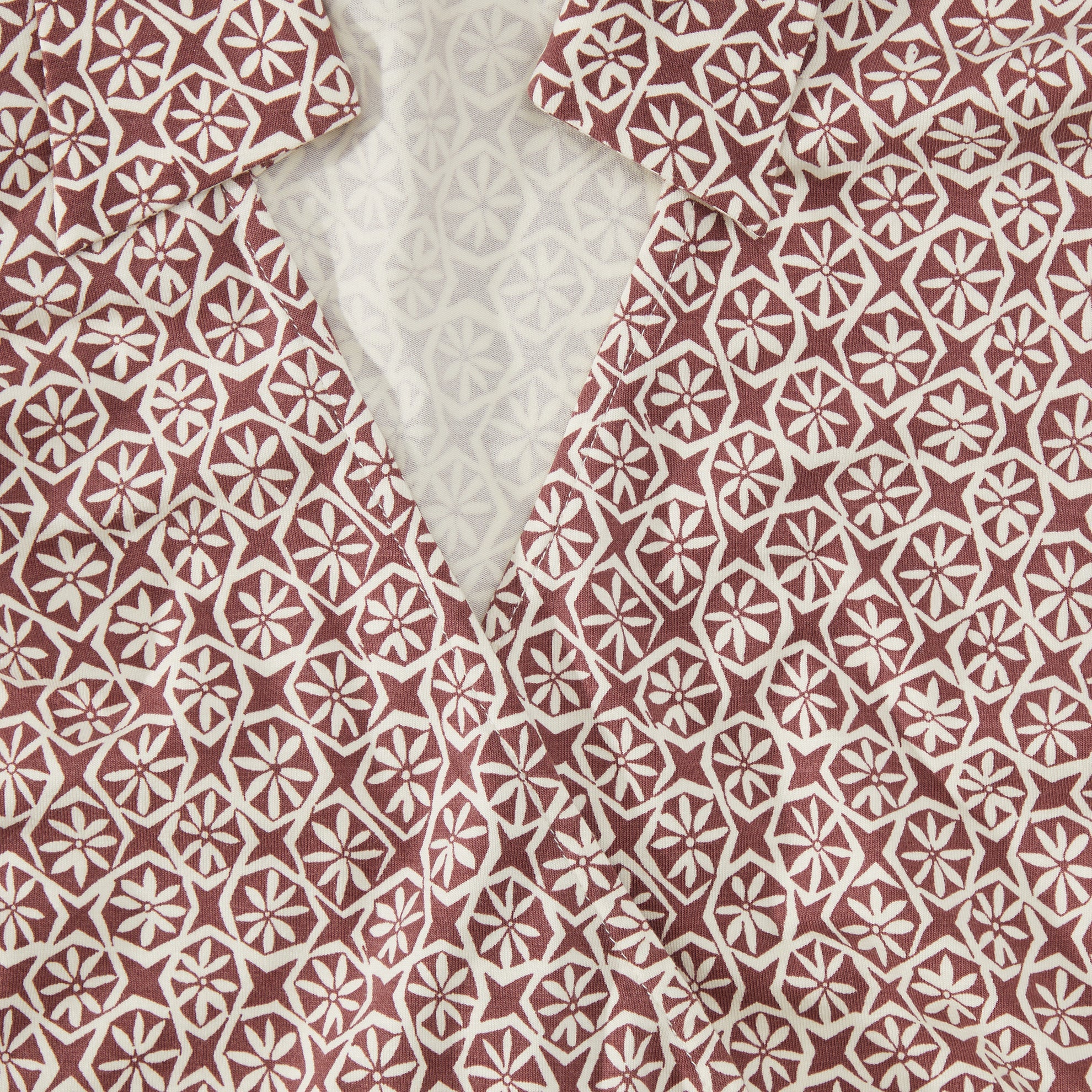 Chloe's Marvelous Printed Wrap Blouse - Image 3