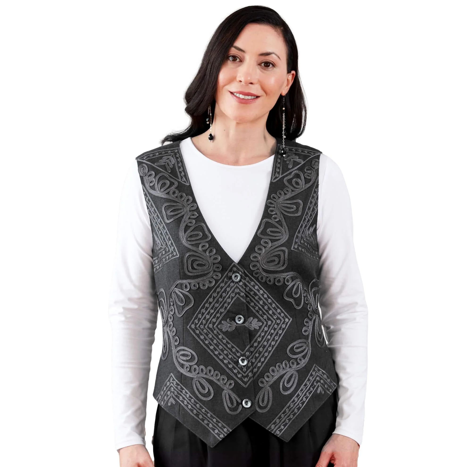 Classic Soutache Vest - Image 4