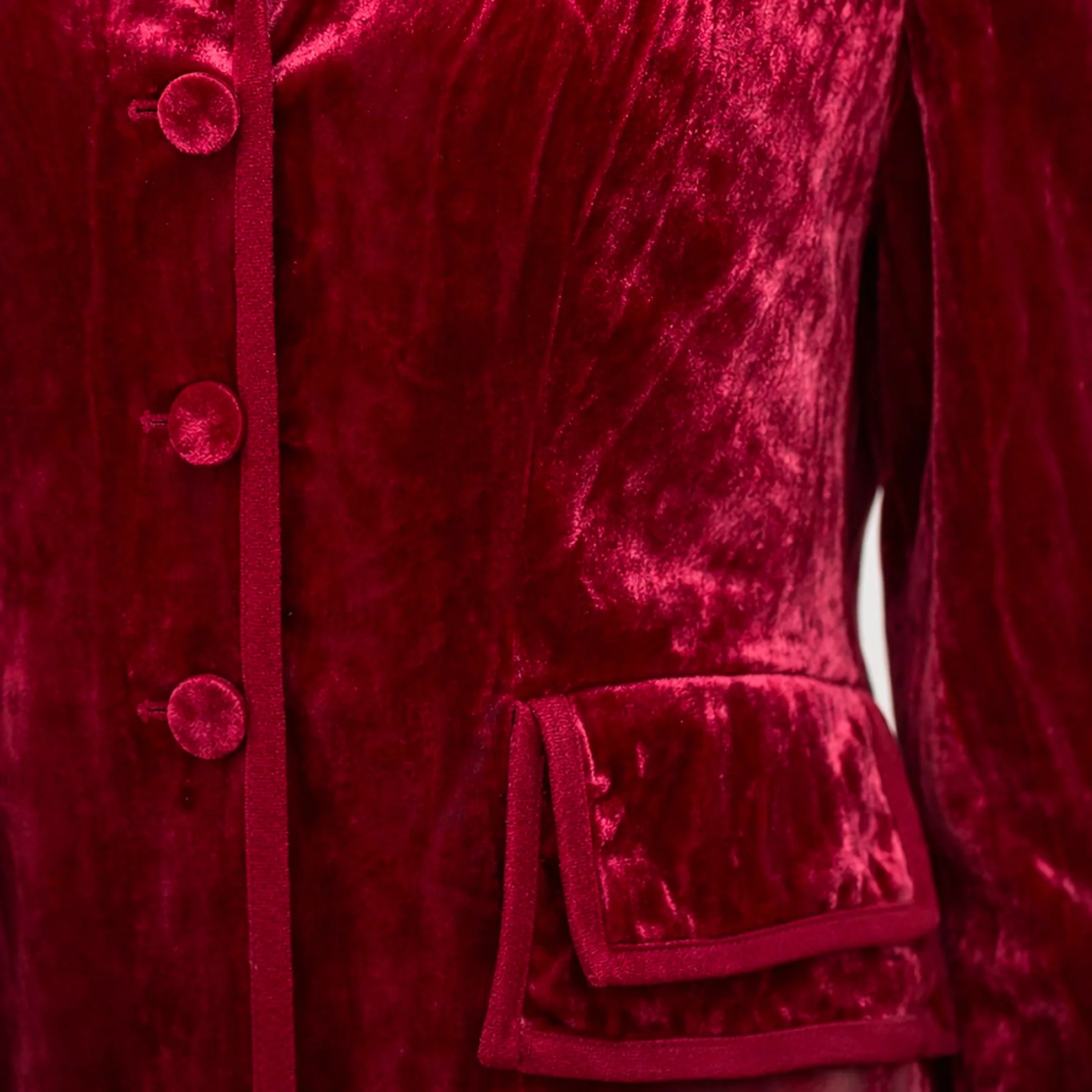 Edwardian Velvet Coat - Image 5