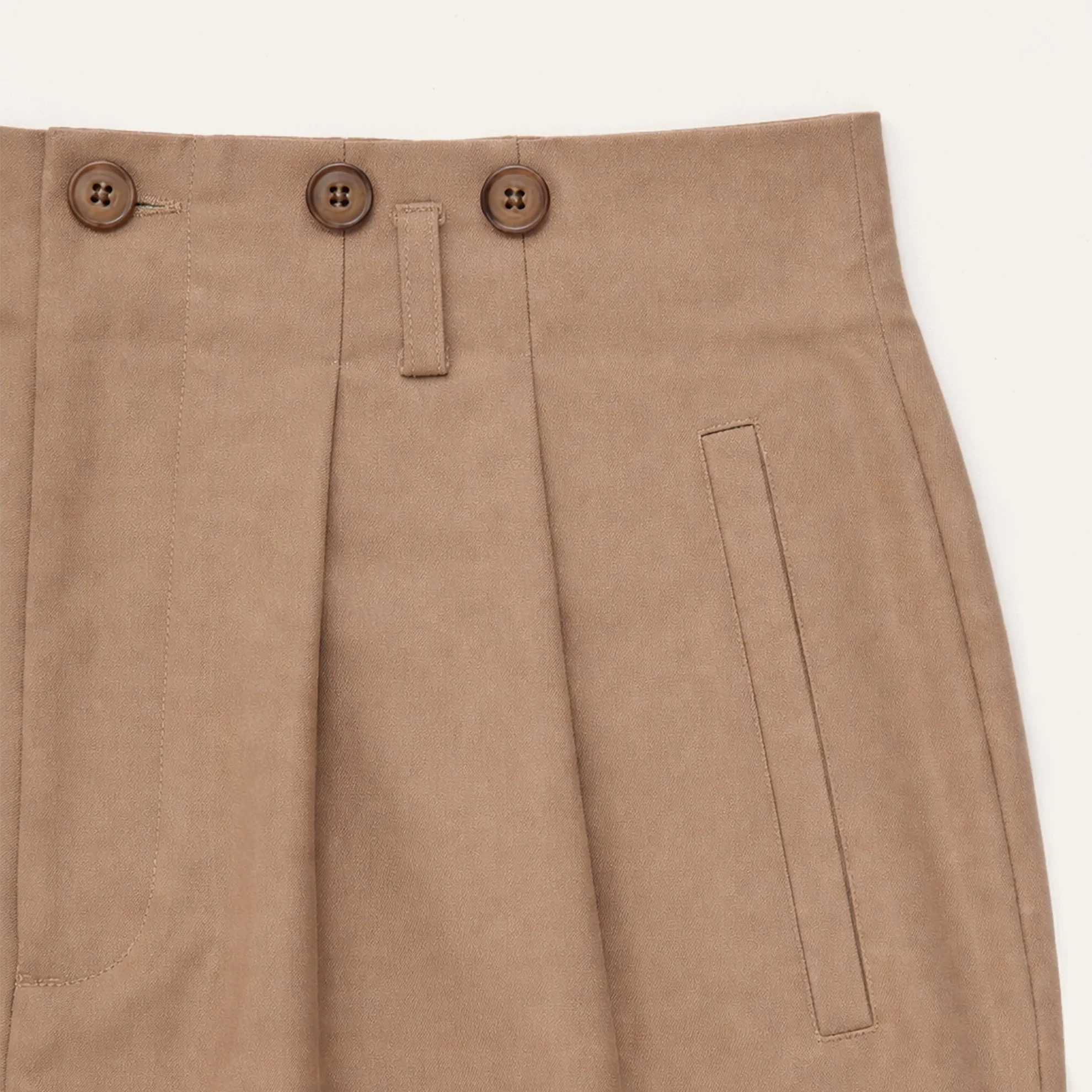 The Silk Twill Glamour Pant - Image 12