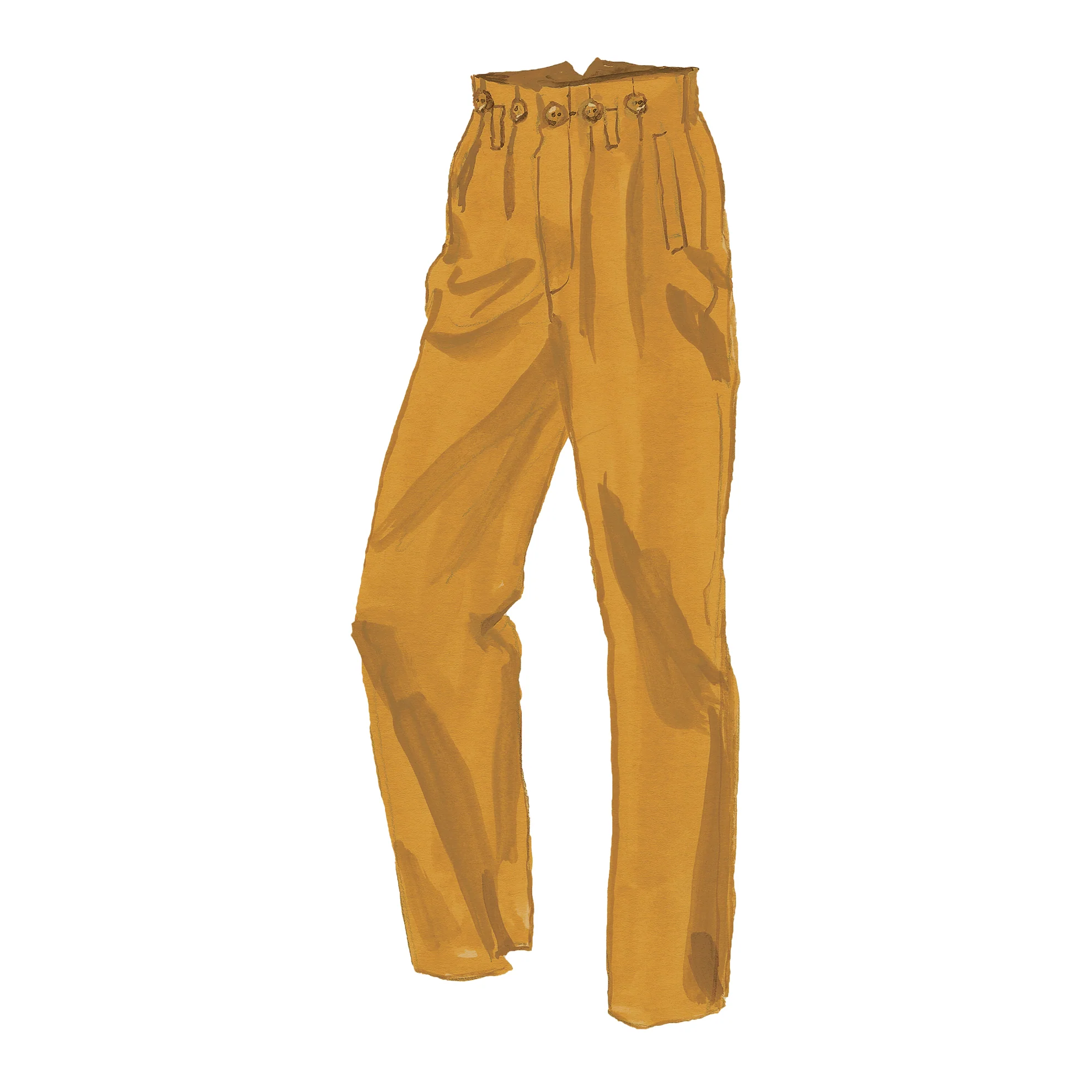 The Silk Twill Glamour Pant - Image 21
