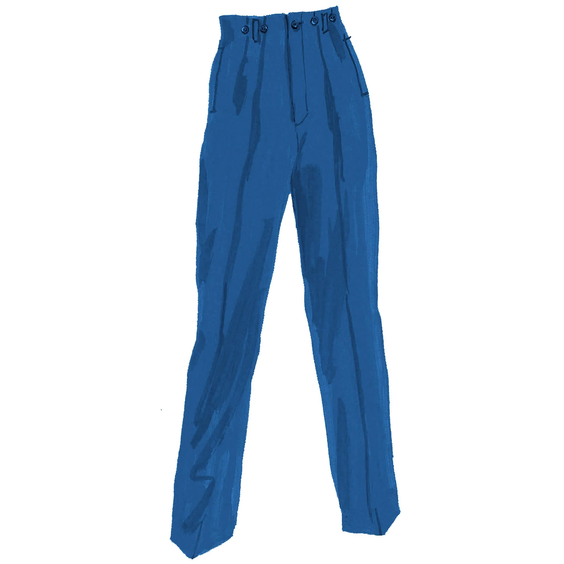 The Silk Twill Glamour Pant - Image 29
