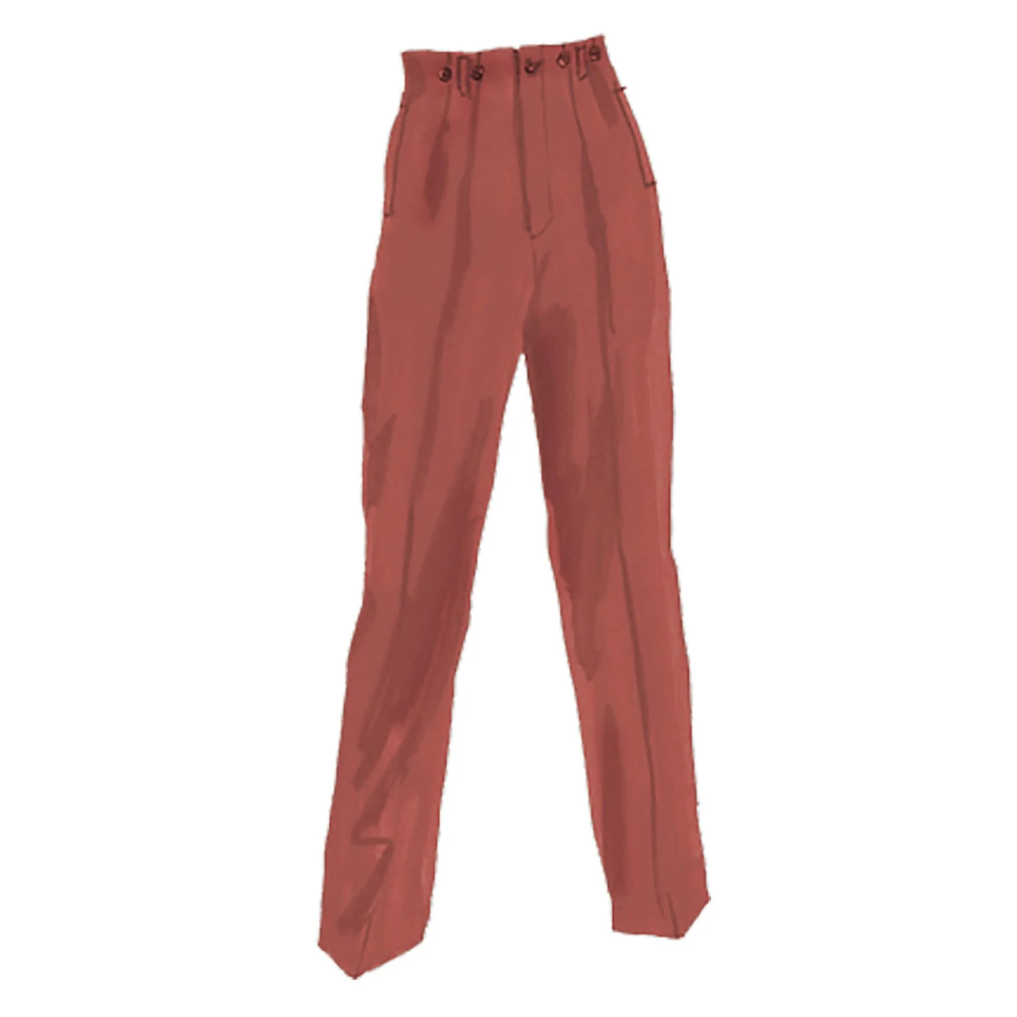 The Silk Twill Glamour Pant - Image 33