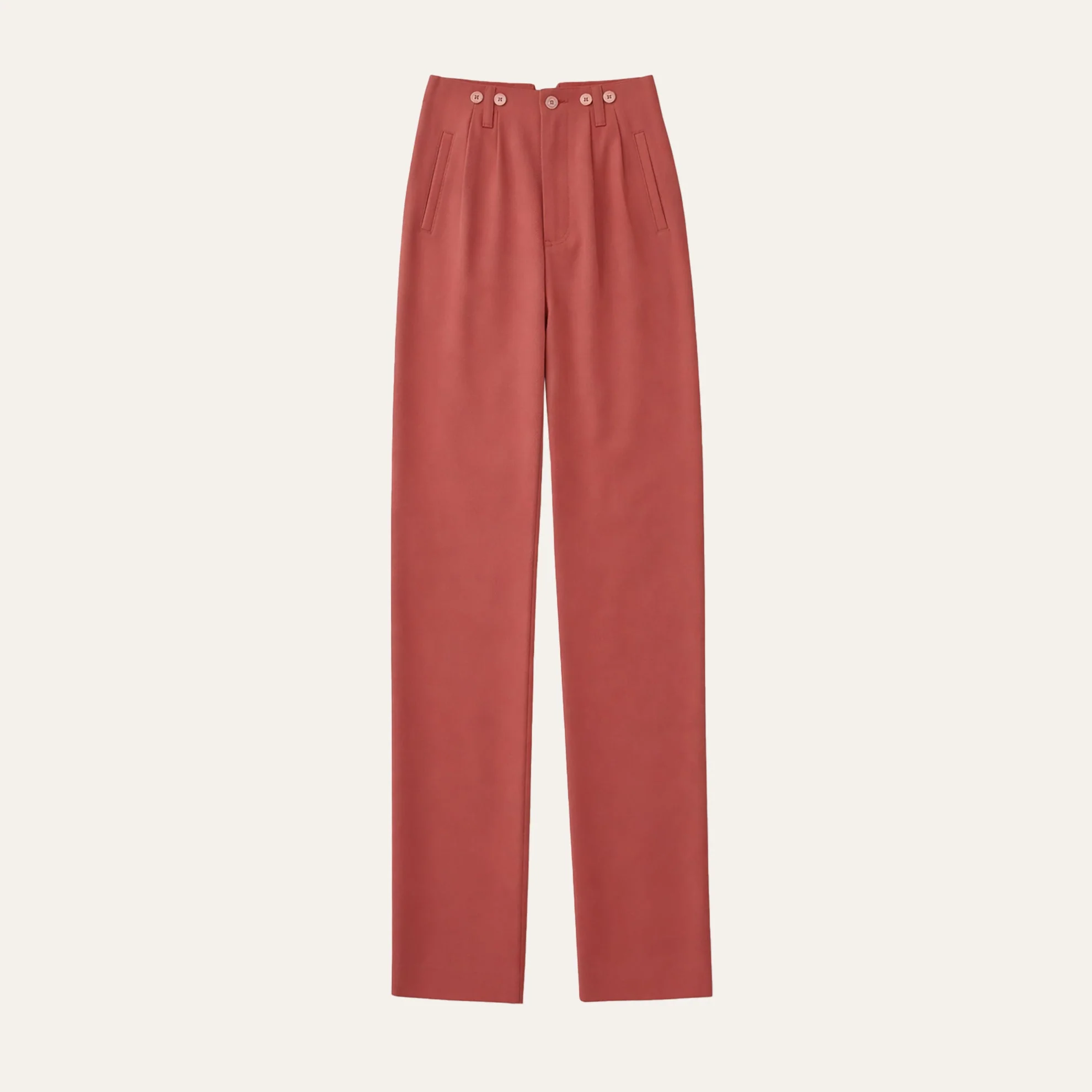 The Silk Twill Glamour Pant - Image 34