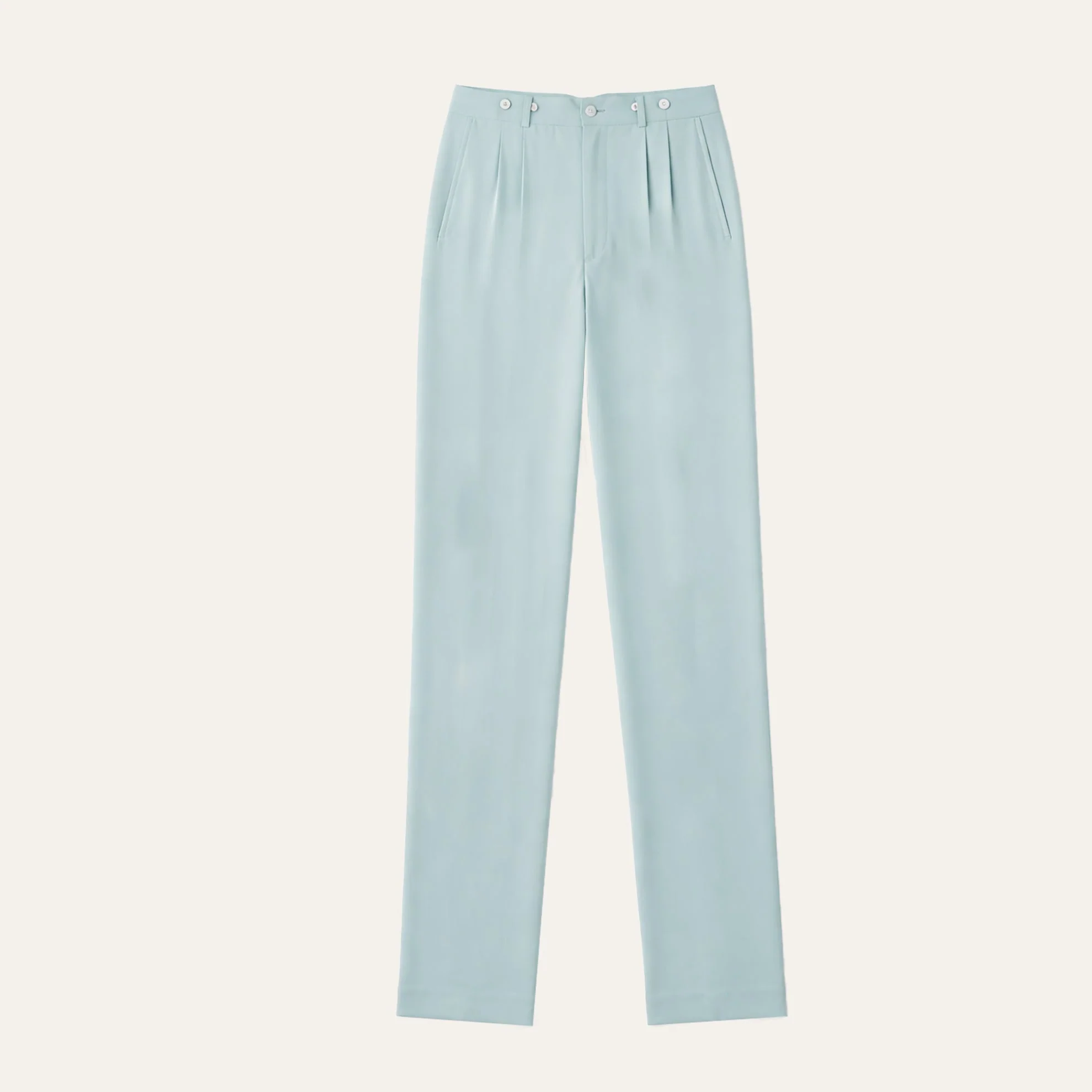 The Silk Twill Glamour Pant - Image 38