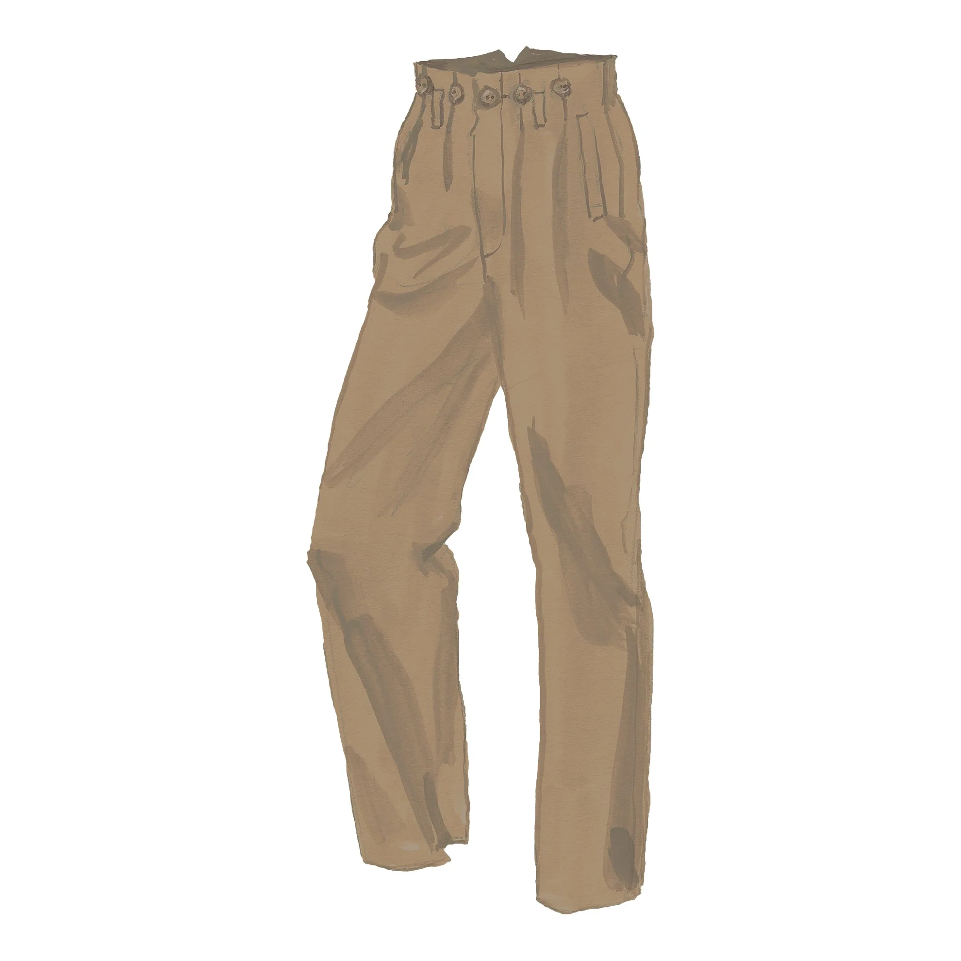The Silk Twill Glamour Pant - Image 9