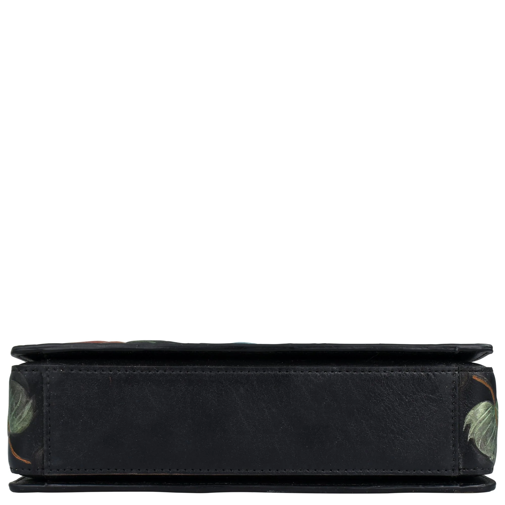 Hand Painted Embossed Triple Compartment Crossbody - Image 5
