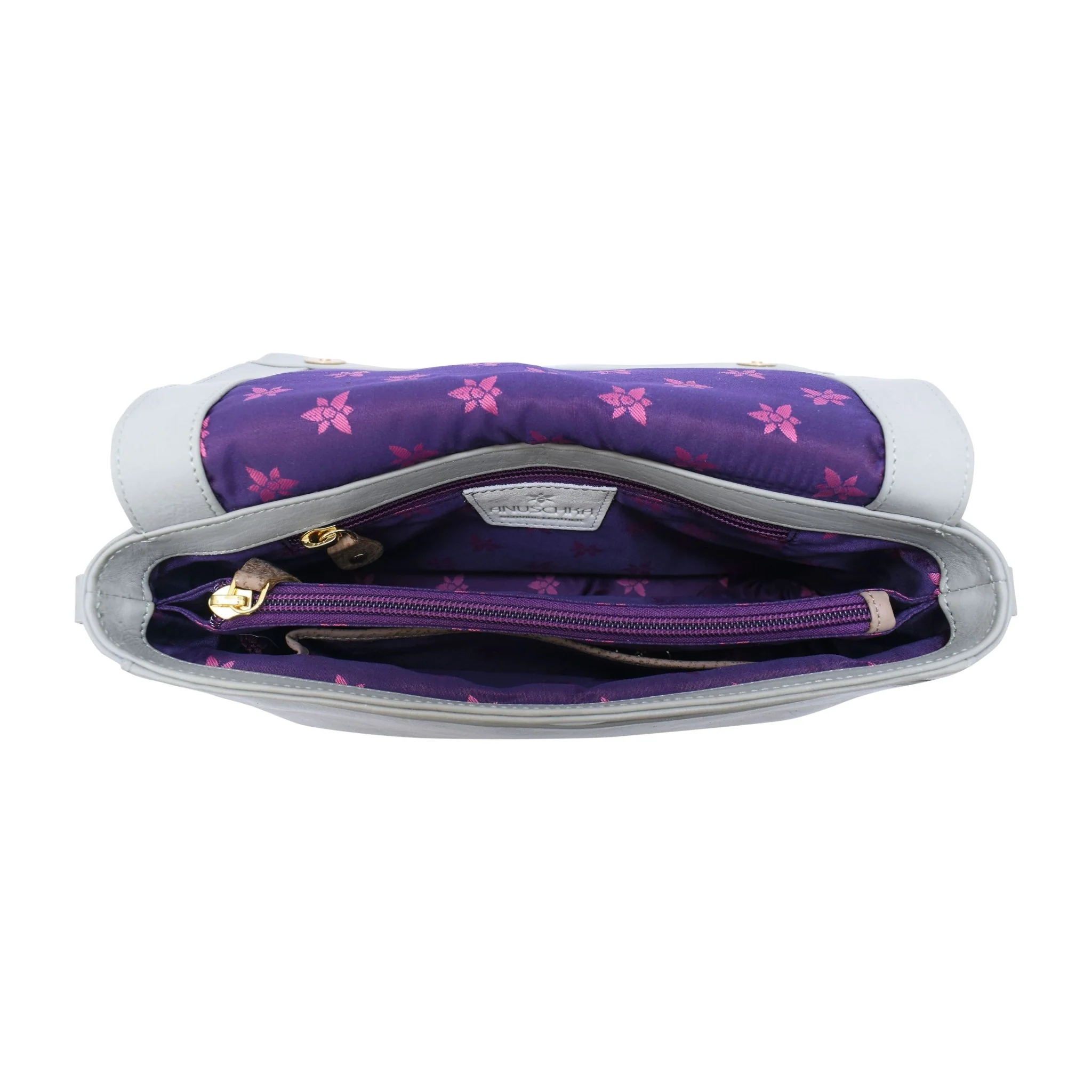 Hand Painted Magnetic Snap Flap Chain Bag - Image 4