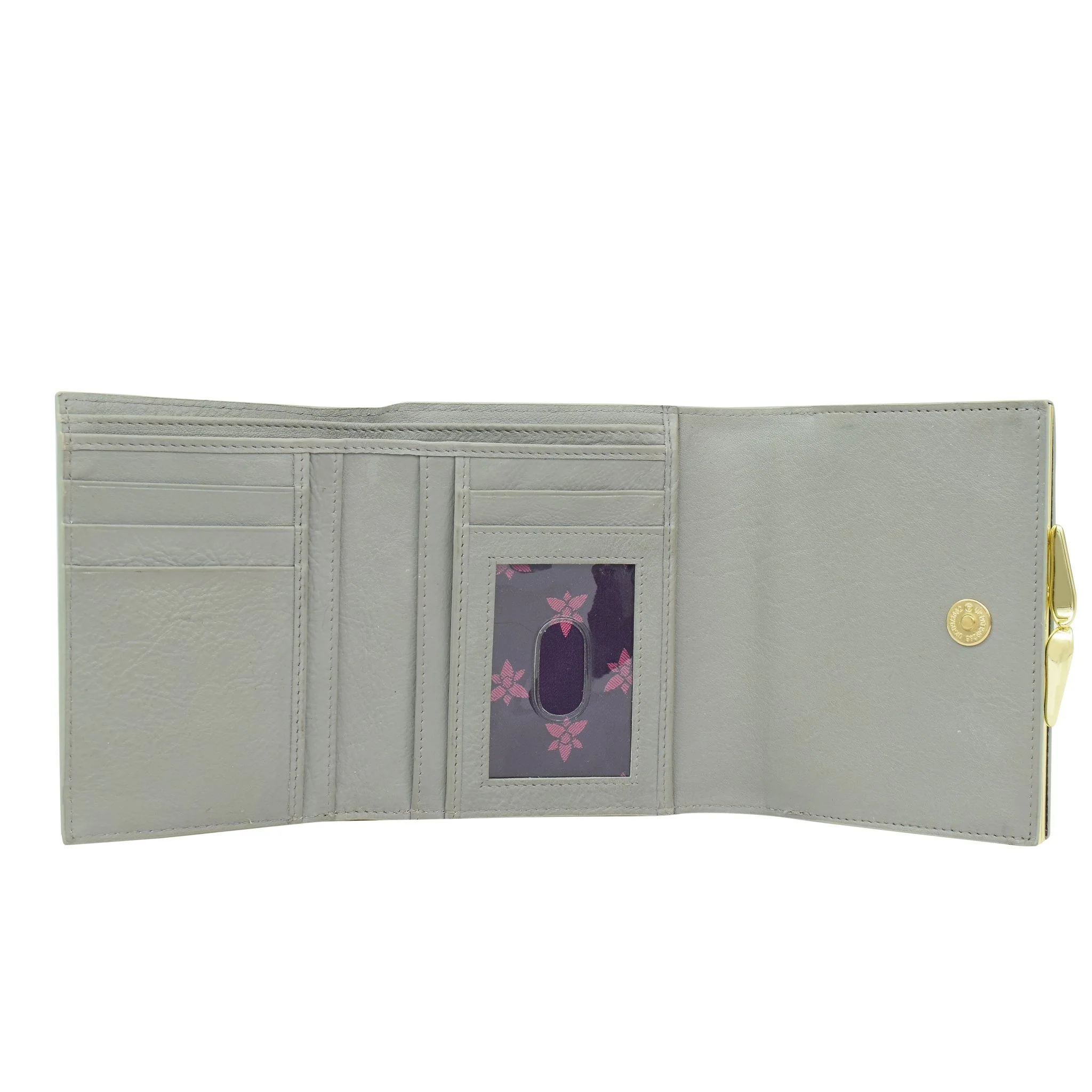 Hand Painted Two-Fold Wallet with RFID - Image 8