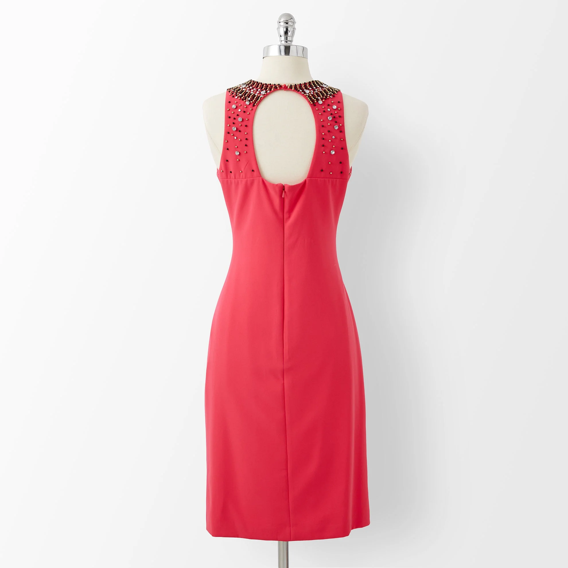 Beaded-Neck Derby Dress - Image 3