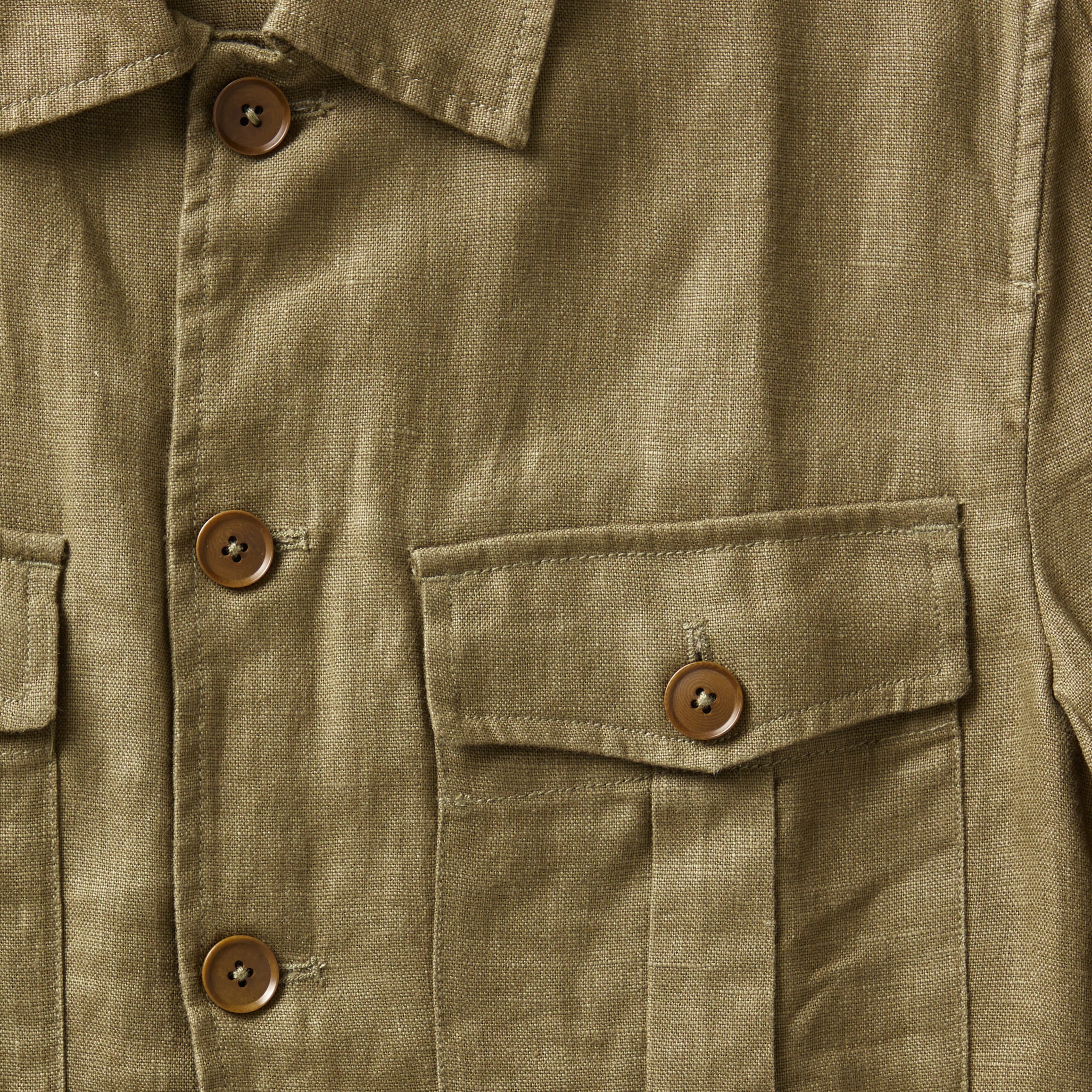 Linen Safari Jacket - Image 6