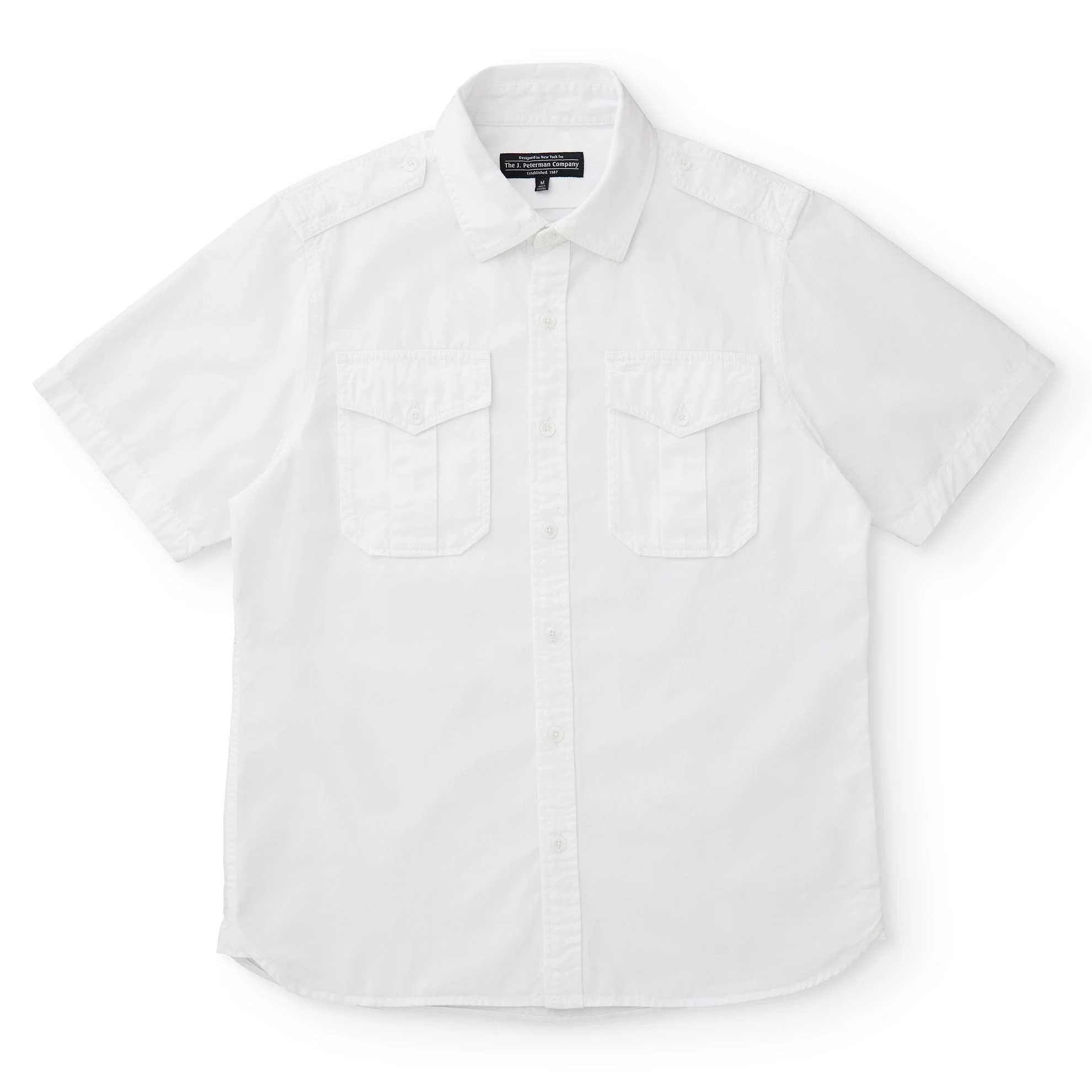 Short Sleeve Officer & Gentleman Field Shirt - Image 12