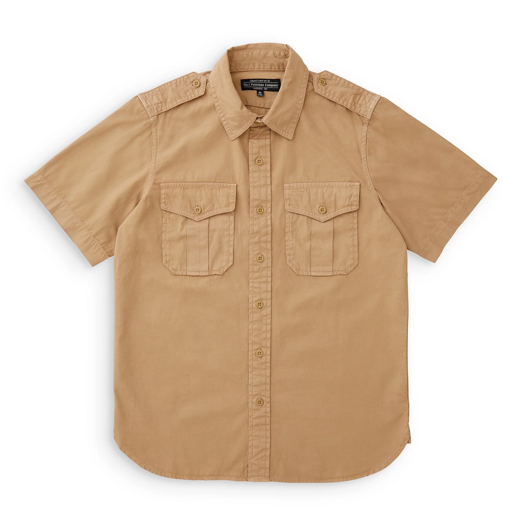 Short Sleeve Officer & Gentleman Field Shirt - Image 4