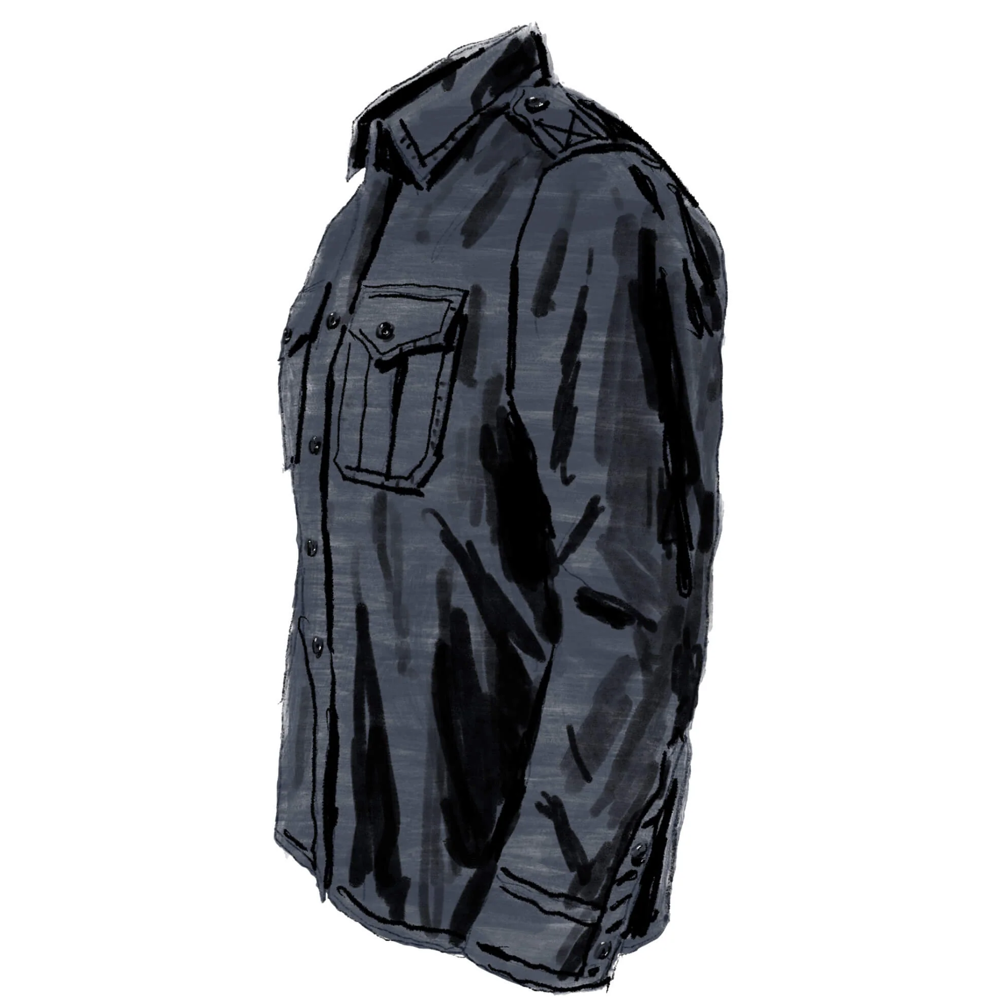 Officer & Gentleman Field Shirt - Image 5