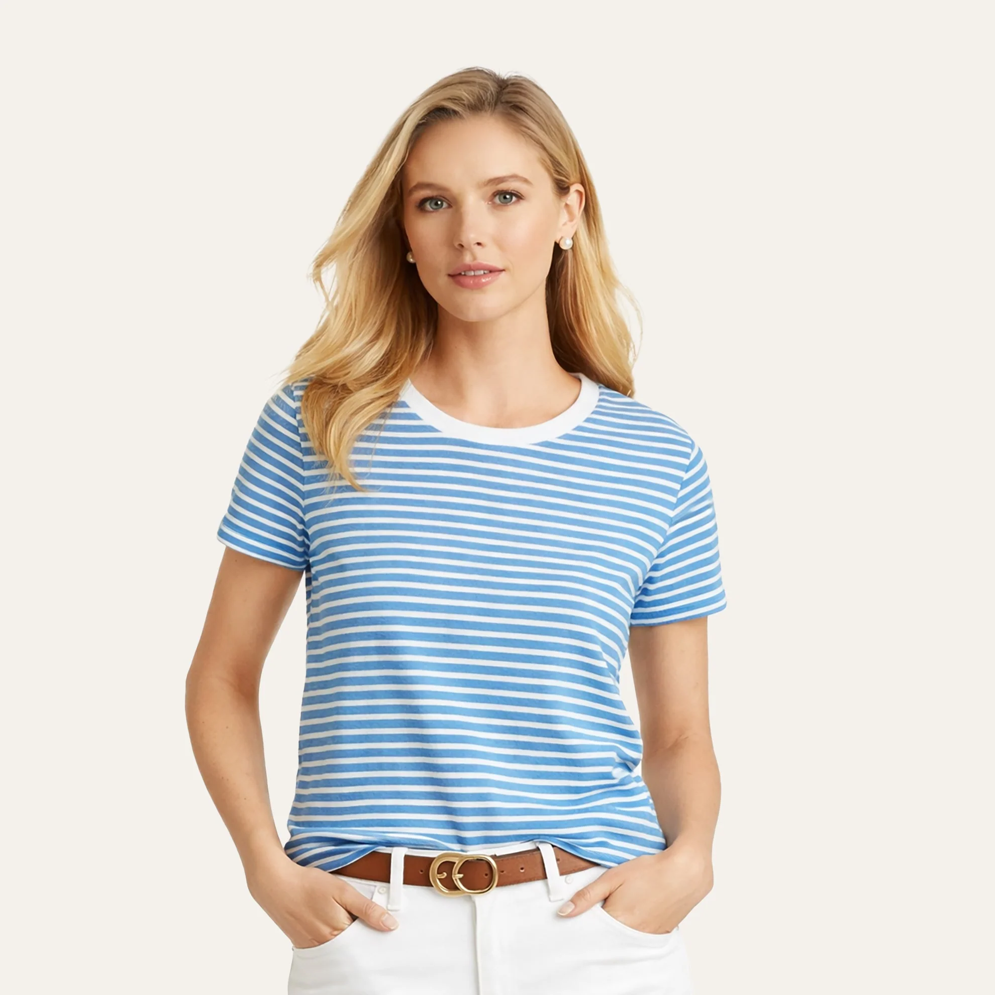 Pima Knit Relaxed Crew - Image 6