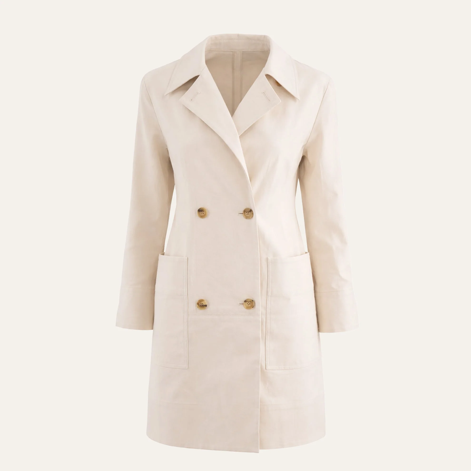 The Time Traveler’s Canvas Peacoat - Image 3
