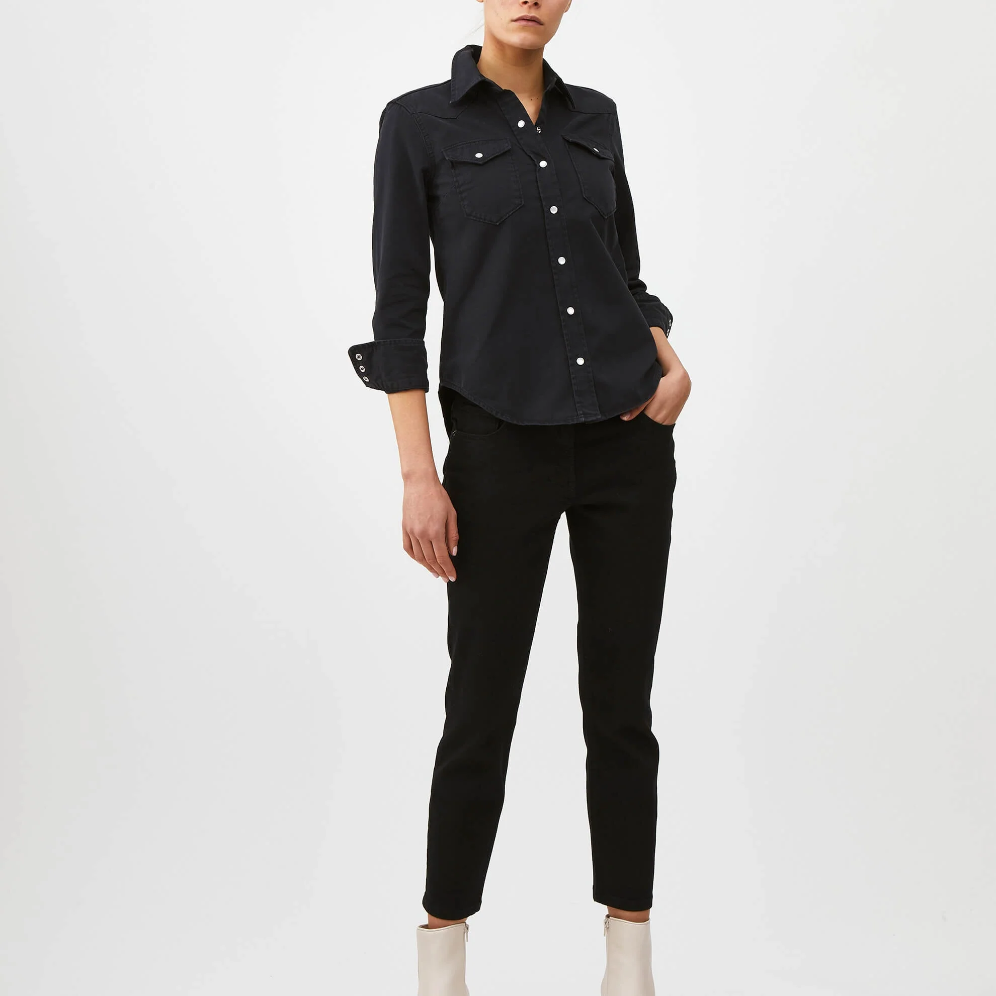 Western Denim Shirt - Image 7