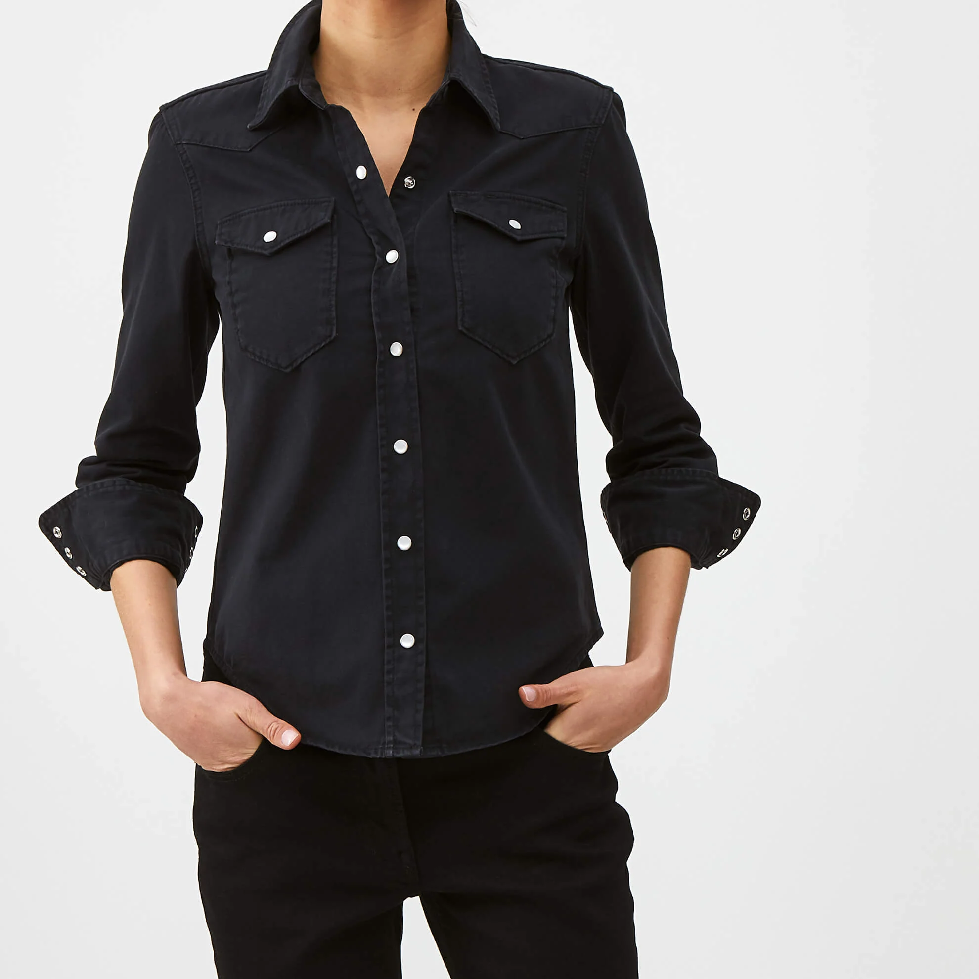 Western Denim Shirt - Image 8