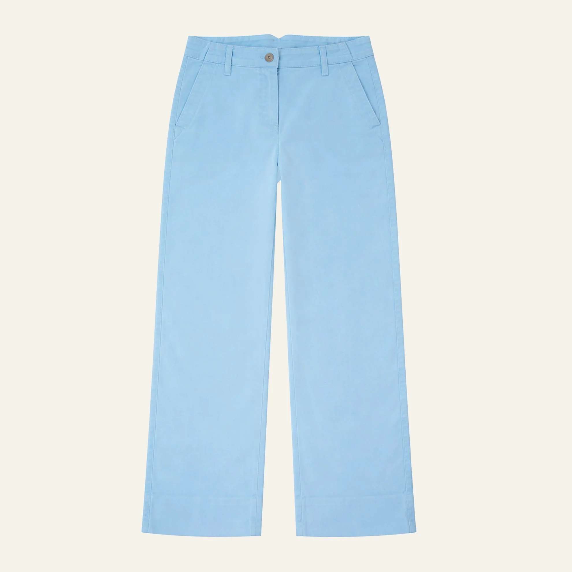 The San Remo Wide Leg Cropped Chino - Image 8