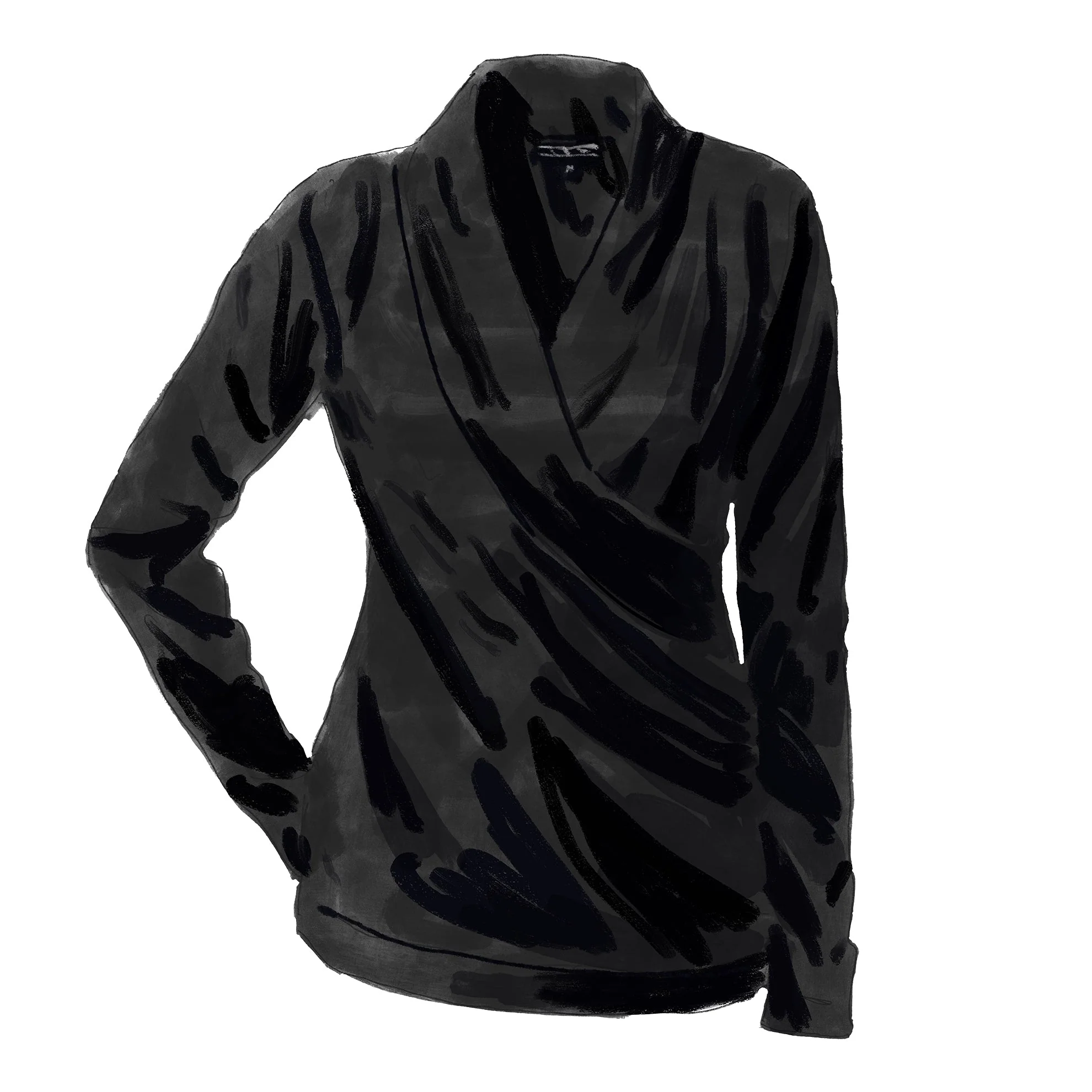 Wrap Knit Top - Image 5
